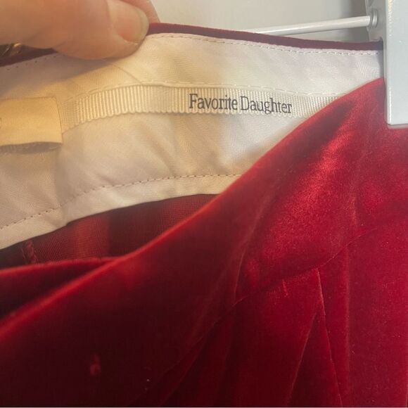 Favorite Daughter THE AMORE Velvet PANT NWOT Size 16 - Picture 12 of 13